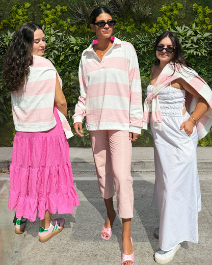 club kind pink polo
