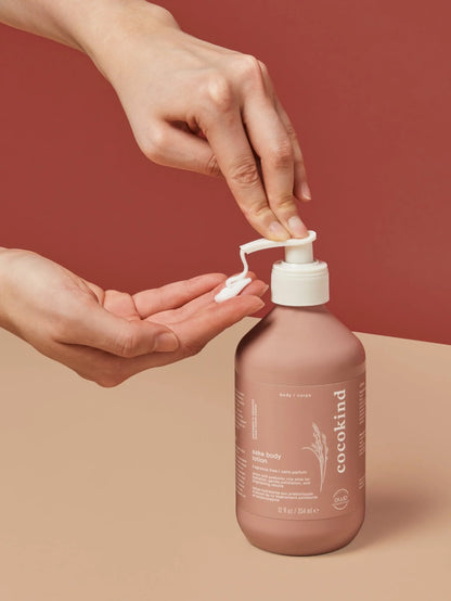 sake body lotion