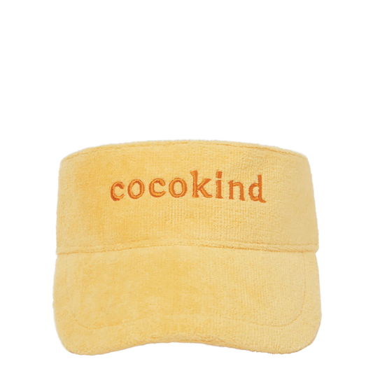 terry cloth visor