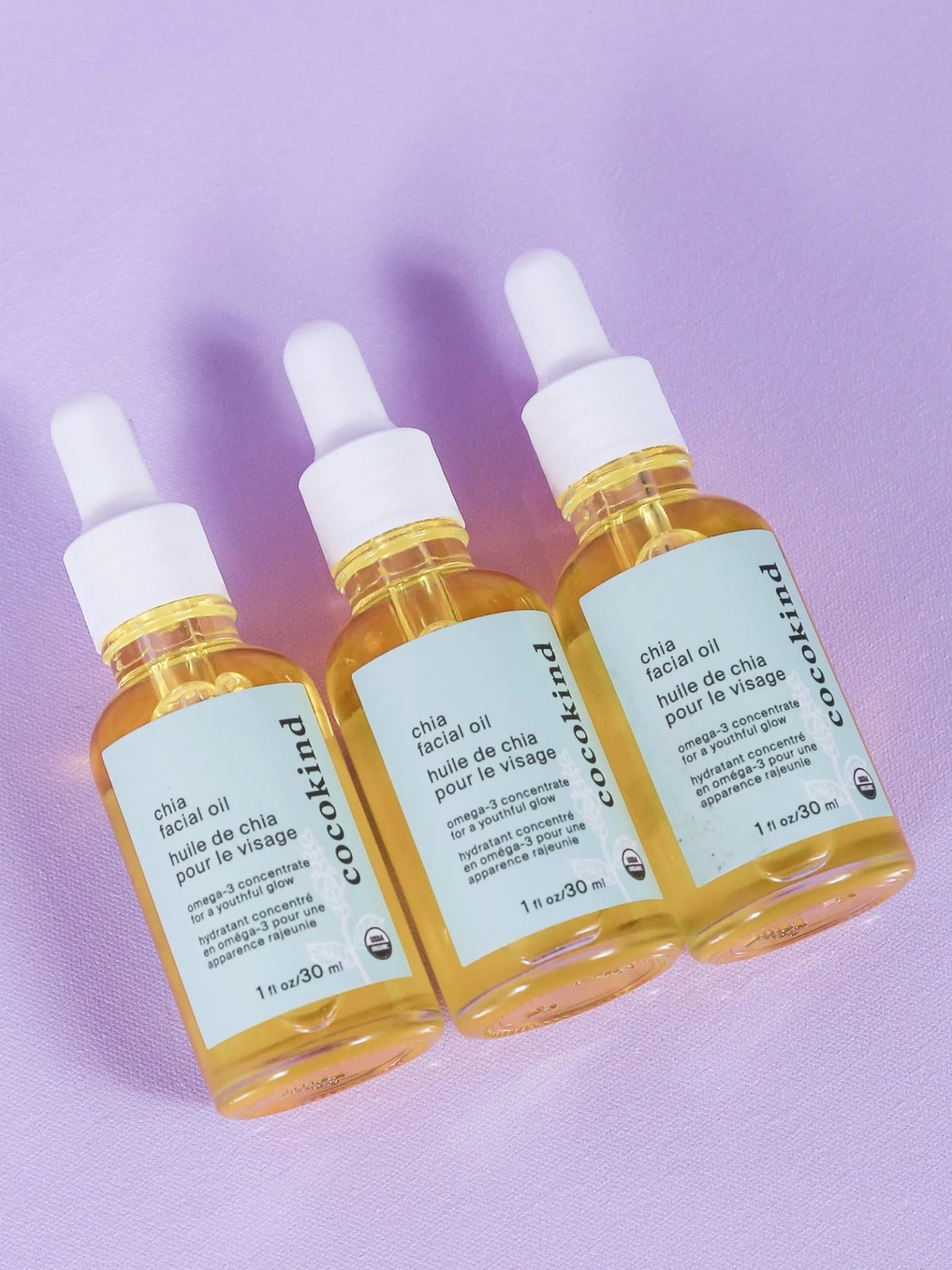 organic chia face oil